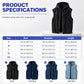 ✨ Easy Layering Style | Women's Oversized Hooded Denim Vest Jacket