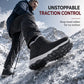 ❄️ Cold-Weather Comfort | Men's Warm Plush-Lined Slip-On Snow Boots