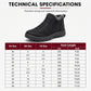 ❄️ Cold-Weather Comfort | Men's Warm Plush-Lined Slip-On Snow Boots