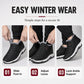 ❄️ Cold-Weather Comfort | Men's Warm Plush-Lined Slip-On Snow Boots
