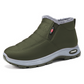 ❄️ Cold-Weather Comfort | Men's Warm Plush-Lined Slip-On Snow Boots