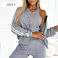 ✨ Effortless Versatility | Women's Jacket, Tank Top & Pants 3-Piece Set