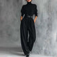 ✨ Effortless Elegance | Women's Turtleneck Top & High-Waist Pants 2-Piece Set