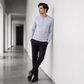 ✨ Easy Everyday Comfort | Men's Classic Henley Long-Sleeve Shirt