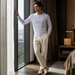 ✨ Easy Everyday Comfort | Men's Classic Henley Long-Sleeve Shirt