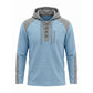 ✨ Elevated Comfort | Men's Waffle-Knit Color-Block Lace-Up Hoodie
