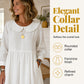 ✨ Easy Everyday Comfort | Women's Loose Long-Sleeve Maxi Dress with Pockets
