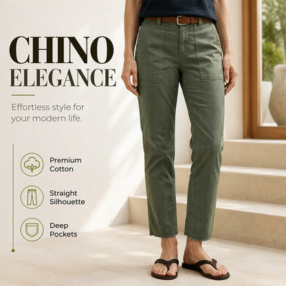✨ Practical Everyday Comfort | Women's Straight-Leg Multi-Pocket Cargo Pants