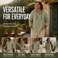 ✨ Easy Everyday Comfort | Men's Casual Long-Sleeve Hooded Shirt