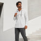 ✨ Easy Everyday Comfort | Men's Casual Long-Sleeve Hooded Shirt