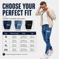 ✨ Easy Denim Comfort | Men's Elastic-Waist Slim-Fit Denim Joggers