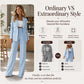 ✨ Effortless Elegance | Women's Tailored Blazer & Pants 2-Piece Set