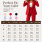 ✨ Effortless Elegance | Women's Tailored Blazer & Pants 2-Piece Set