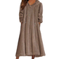 ❄️ Cozy Winter Comfort | Women's Plush Hooded Maxi Lounge Dress