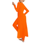 ✨ Easy Everyday Comfort | Women's Ribbed Longline Top & Slim-Fit Pants 2-Piece Set