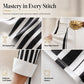 ✨ Effortless Everyday Style | Women's Striped Shirt & Wide-Leg Pants 2-Piece Set
