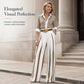 ✨ Effortless Everyday Style | Women's Striped Shirt & Wide-Leg Pants 2-Piece Set