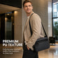 ✨ Everyday Convenience | Men's Geometric PU Leather Crossbody Bag