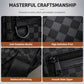 ✨ Everyday Convenience | Men's Geometric PU Leather Crossbody Bag
