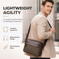 ✨ Everyday Convenience | Men's Geometric PU Leather Crossbody Bag