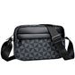✨ Everyday Convenience | Men's Geometric PU Leather Crossbody Bag