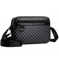 ✨ Everyday Convenience | Men's Geometric PU Leather Crossbody Bag