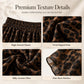 ☀️ Effortless Summer Style | Women's High-Waisted Print A-Line Maxi Skirt