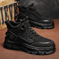 🥾 Rugged Everyday Comfort | Men's Waterproof Chunky Ankle Boots