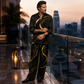 ✨ Easy Summer Style | Men's Retro Print Loose-Fit 2-Piece Set