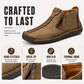 🥾 Rugged Everyday Comfort | Men's Stitched Zip-Up Casual Ankle Boots