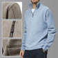 🍂 Elevated Everyday Comfort | Men's Half-Zip Long-Sleeve Pullover