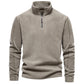 🍂 Elevated Everyday Comfort | Men's Half-Zip Long-Sleeve Pullover
