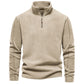 🍂 Elevated Everyday Comfort | Men's Half-Zip Long-Sleeve Pullover