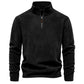 🍂 Elevated Everyday Comfort | Men's Half-Zip Long-Sleeve Pullover