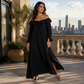 ☀️ Effortless Summer Style | Women's Off-Shoulder Flowy Maxi Dress