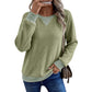 ☁️ Easy Everyday Comfort | Women's Waffle-Knit Long-Sleeve Top