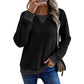 ☁️ Easy Everyday Comfort | Women's Waffle-Knit Long-Sleeve Top