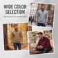 🍂 Easy Everyday Comfort | Men's Warm-Lined Stand-Collar Quarter-Zip Pullover