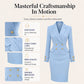 ✨ Effortless Elegance | Women's Double-Breasted Blazer Dress