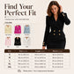 ✨ Effortless Elegance | Women's Double-Breasted Blazer Dress
