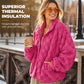 ❄️ Cozy Winter Comfort | Women's Checkerboard Plush Jacket ⚡ Free Shipping