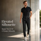 ✨ Polished Everyday Comfort | Men's Pleated Slim-Tapered Pants with Adjustable Side Buckles