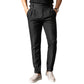 ✨ Polished Everyday Comfort | Men's Pleated Slim-Tapered Pants with Adjustable Side Buckles