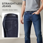 ❄️ Cold-Weather Comfort | Men's Warm-Lined Straight-Leg Denim Jeans