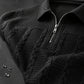 ✨ Elevated Everyday Comfort | Men's Textured Half-Zip Long-Sleeve Shirt