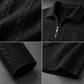 ✨ Elevated Everyday Comfort | Men's Textured Half-Zip Long-Sleeve Shirt
