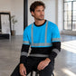 ✨ New Arrival | Men's Reflective Color-Block Performance Top