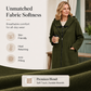 🧥 Double-Zip Detail, Easy Mid-Length Coverage | Women's Hooded Jacket