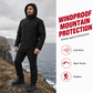 💥 Built for Wind & Rain | Men's Waterproof Insulated Outdoor Jacket