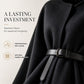 ✨ Timeless Elegance | Women's Stand-Collar Cape Coat ⚡ Free Shipping